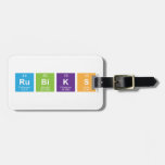 Rubiks  Luggage Tags