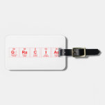 GRACIAS  Luggage Tags
