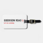 Goodison road  Luggage Tags