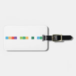 work less e cresce  Luggage Tags