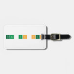 eres un peo  Luggage Tags