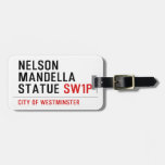 nelson mandella statue  Luggage Tags