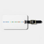 feliz navidad, te deseo mucho exito y felicidad  Luggage Tags