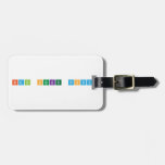 brain hacker festival  Luggage Tags