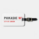 Phikashe  Luggage Tags