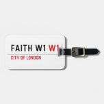 Faith w1  Luggage Tags