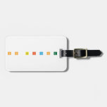 n o  b i tc h e s  Luggage Tags