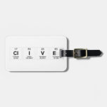 Clive  Luggage Tags