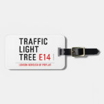 traffic light tree  Luggage Tags