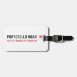 Portobello Road   Luggage Tags
