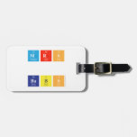MRS
 
 BABS  Luggage Tags