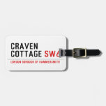 craven cottage  Luggage Tags