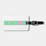 David  Luggage Tags