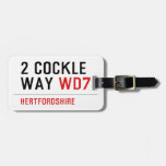 2 Cockle Way  Luggage Tags