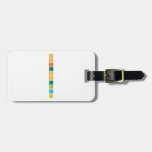 S
 c
 i
 e
 n
 c
 e
 L
 a
 b  Luggage Tags