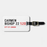 Carmen Bishop 22  Luggage Tags