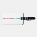 Term one physical sciences  Luggage Tags