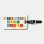 Periodic
 Table
 Writer  Luggage Tags