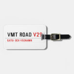 VMT Road  Luggage Tags