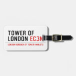 tower of london  Luggage Tags