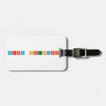 Feria Cientifica  Luggage Tags