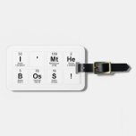 I'mthe
 boss!  Luggage Tags