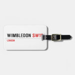 WIMBLEDON  Luggage Tags