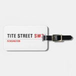 Tite Street  Luggage Tags
