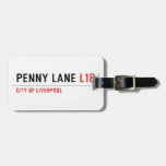 penny lane  Luggage Tags