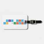 Feliz dia 
 do Quimico  Luggage Tags