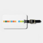 Periodic Table  Luggage Tags