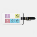 I AM
 N|erdy  Luggage Tags