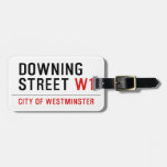 downing street  Luggage Tags