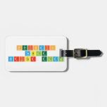 Periodic
 Table
 Writer eldin  Luggage Tags
