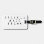 Periodic
 Table
 Writer
   Luggage Tags