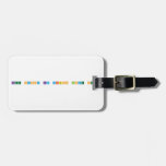 free happy life vision love peace  Luggage Tags