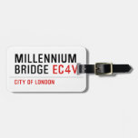 millennium bridge  Luggage Tags