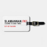 Slamannan  Luggage Tags