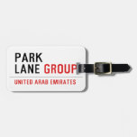 Park Lane  Luggage Tags