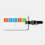 Fazil
   Luggage Tags