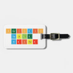 Periodic
 Table
 Writer  Luggage Tags