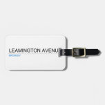 Leamington Avenue  Luggage Tags