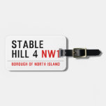 stable hill 4  Luggage Tags