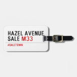 Hazel Avenue  Sale  Luggage Tags