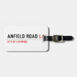 Anfield road  Luggage Tags