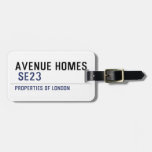 Avenue Homes   Luggage Tags