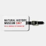 natural history museum  Luggage Tags