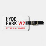 HYDE PARK  Luggage Tags