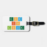 God
 is
 love  Luggage Tags