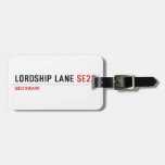 Lordship lane  Luggage Tags